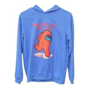 Among Us Blue Pullover Hoodie